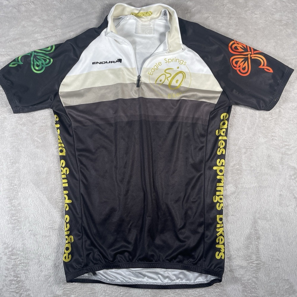 Endura Coolmax‎ Cycling Jersey Shirt Mens Small Ireland Guinness Eagle Springs